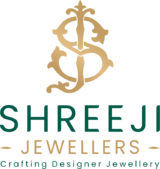 shreeji jewellers light background logo